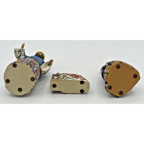 2004 Jim Shore Joy to the World Holy Family 3 Christmas Nativity Ornaments JS3 - Picture 6 of 6